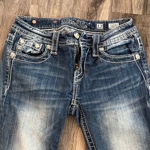 Youth size 12 miss me capris